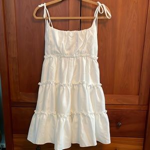 COPY - Blushmark White Tiered Summer Dress NW/OT
